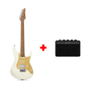 Donner DST-550 39-inch ST Electric Guitar HSS Pickup Solid Double-Cut Poplar Body