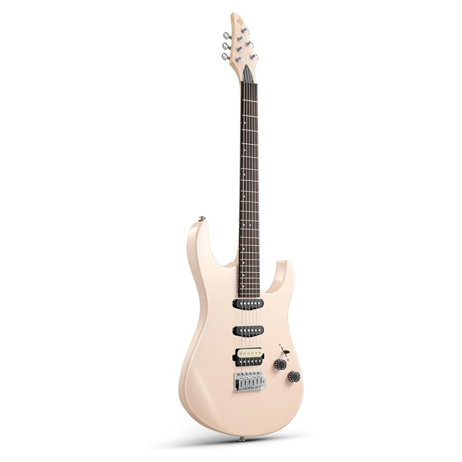 Donner DMT-66 Electric Guitar with Ceramic Single-Coil-Pink##