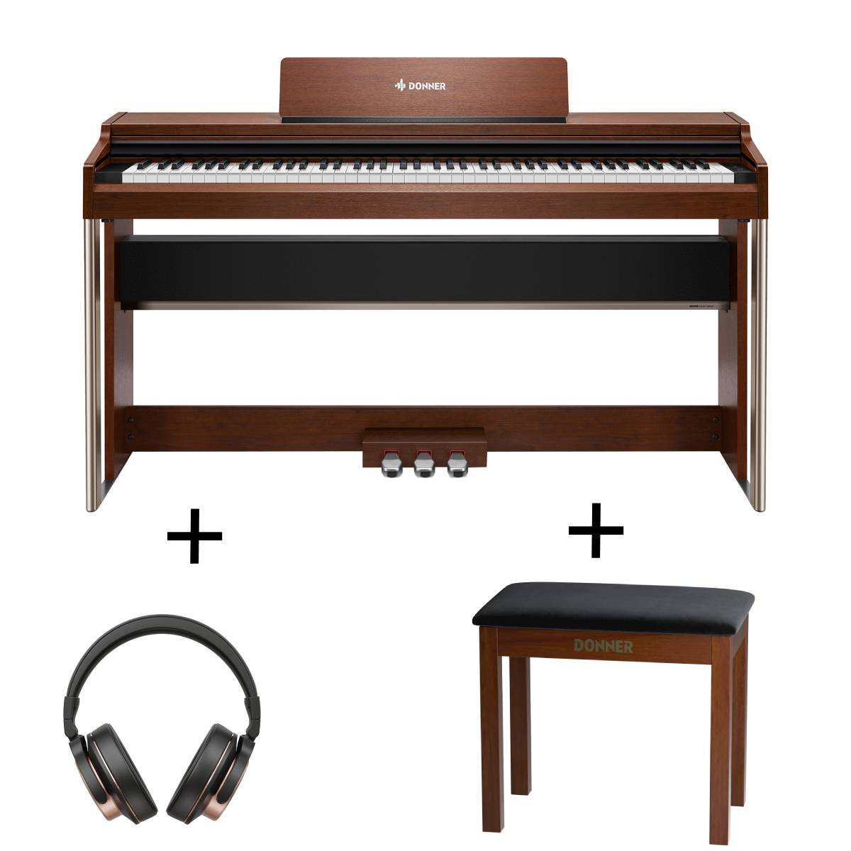 Donner DDP-200PRO Digital Piano with Touchscreen