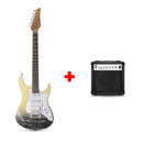 Donner DST-550 39-inch ST Electric Guitar HSS Pickup Solid Double-Cut Poplar Body