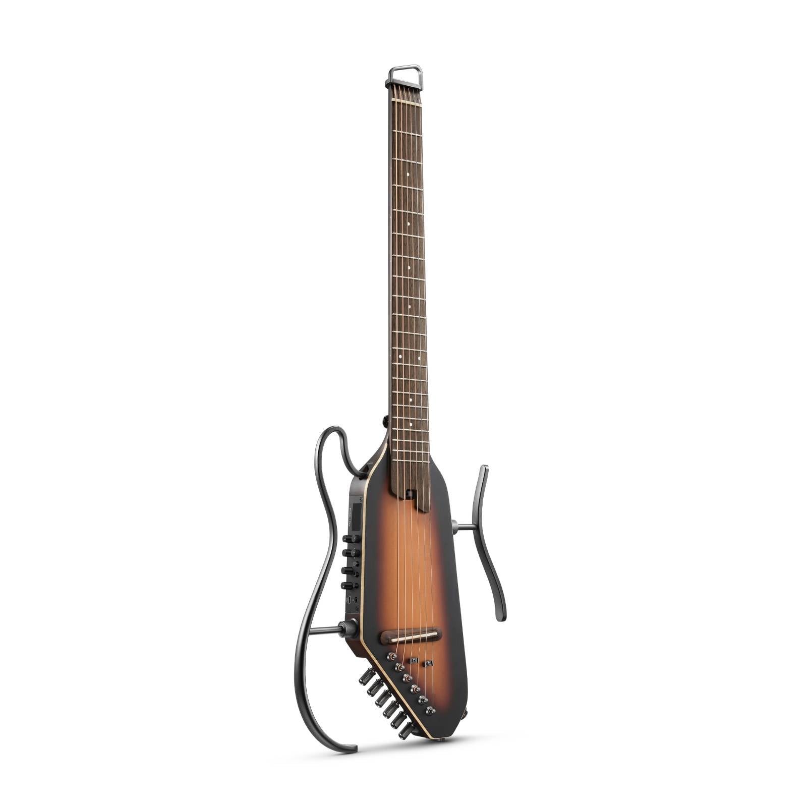 HUSH-I PRO Acoustic-Electric Travel Guitar with Sound Effects Donner