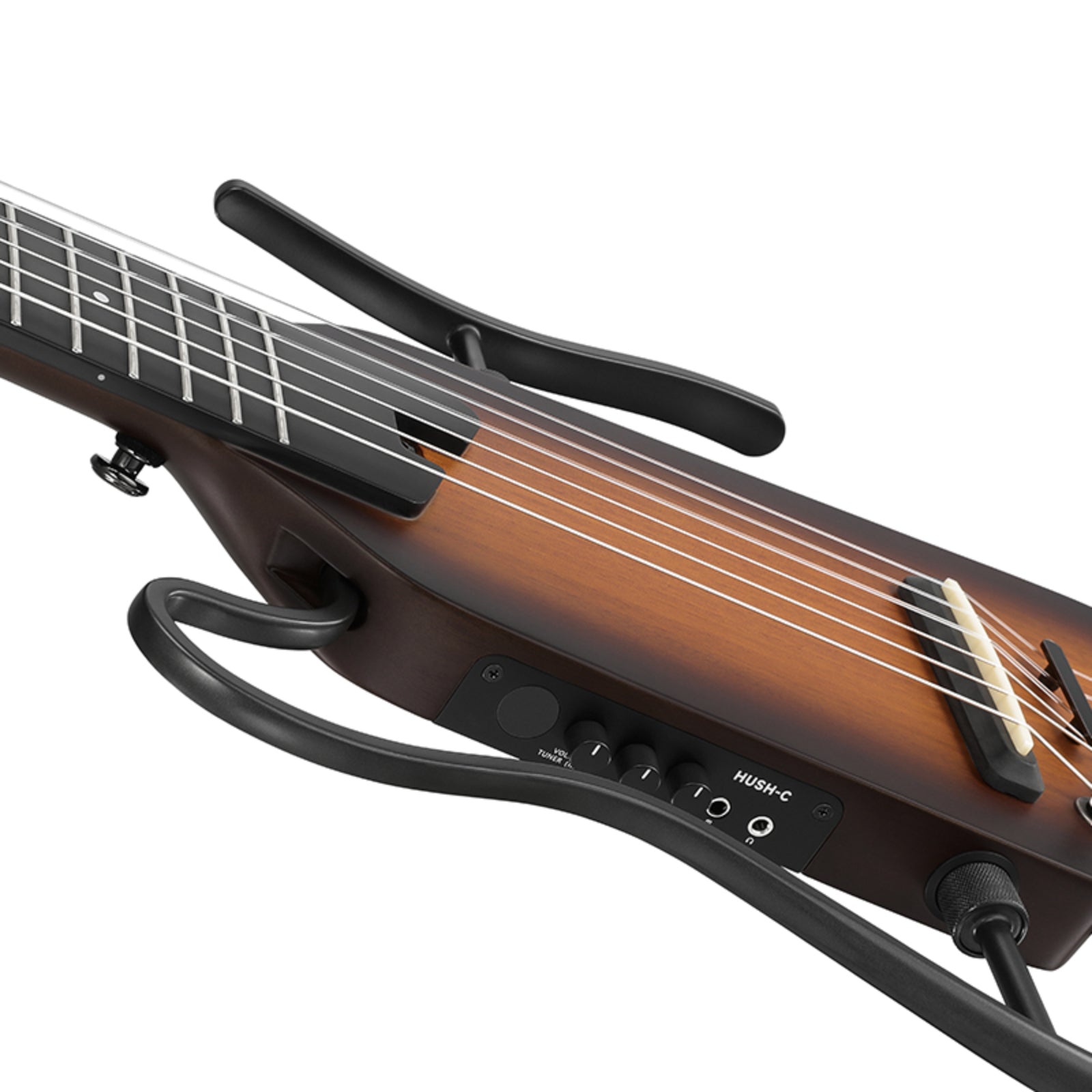 Donner HUSH™ C Classical Nylon String Guitars-Sunburst##