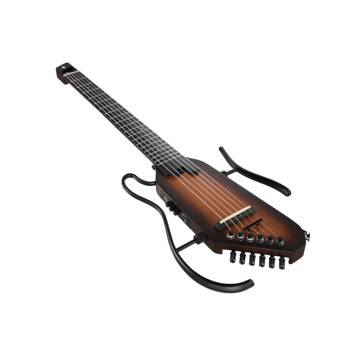 Donner HUSH™ C Classical Nylon String Guitars-Sunburst##