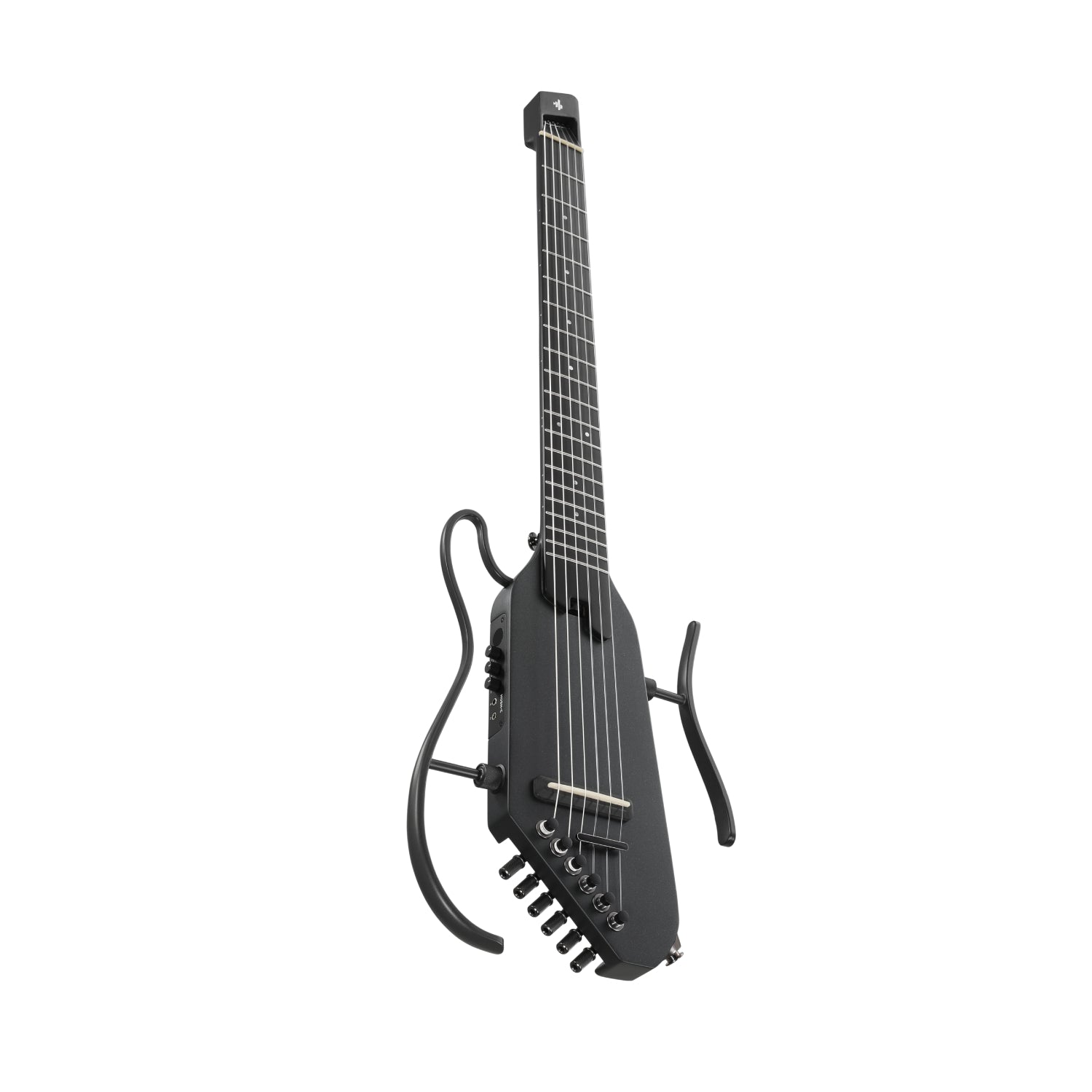 Donner HUSH™ C Classical Nylon String Guitars-Black##