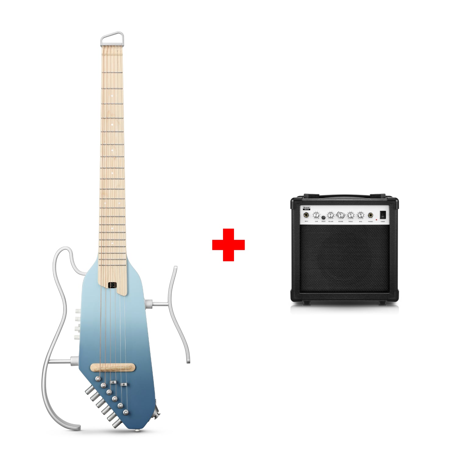 Donner HUSH™ I PRO Acoustic-Electric Travel Guitar