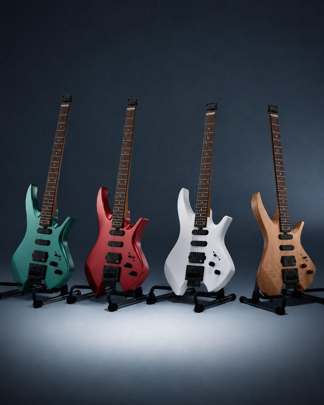 Donner HLX-500 Headless Electric Guitar