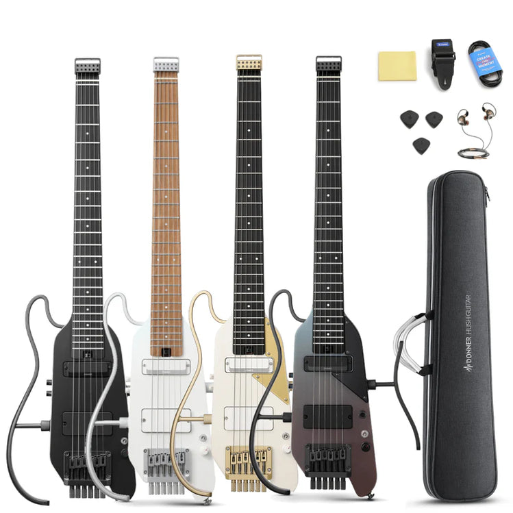Donner New Product: Donner HUSH™ X Electric Guitar Kit for Travel