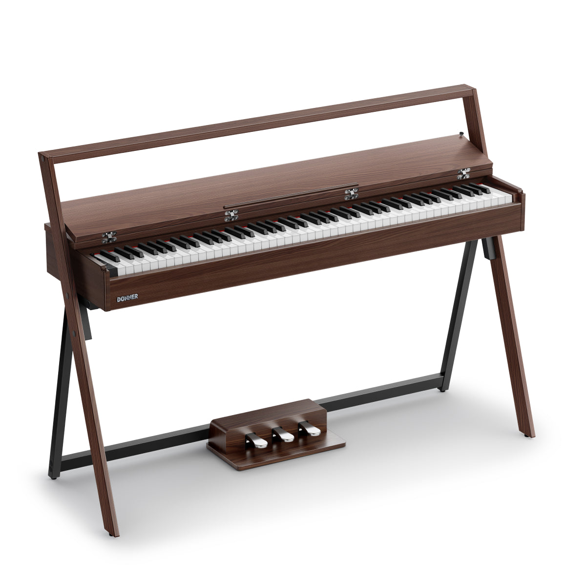 Donner OURA™ R300 88-key home digital piano Light Wood/Walnut-Walnut##