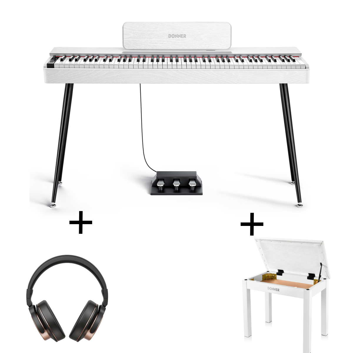 【BLACK PRE SALE】Donner OURA™ S100 Home Digital Piano -Black Oct 10th in stock