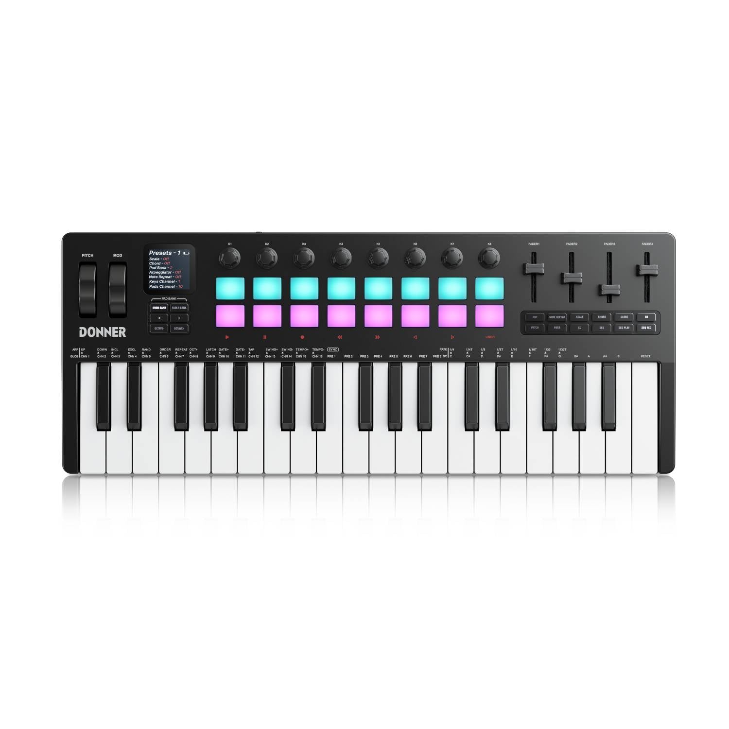 Donner Starrykey-37 Play MIDI Controller