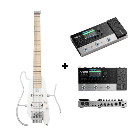 DONNER HUSH-X エレキギター　トラベル HUSH-X Porable Electric Guitar Kit for Travel Donner