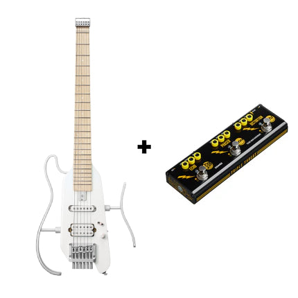 HUSH-X Porable Electric Guitar Kit for Travel Donner
