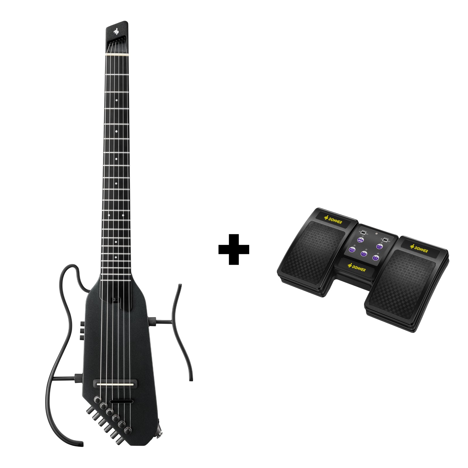 Donner HUSH™ C Nylon Acoustic-Electric Guitar