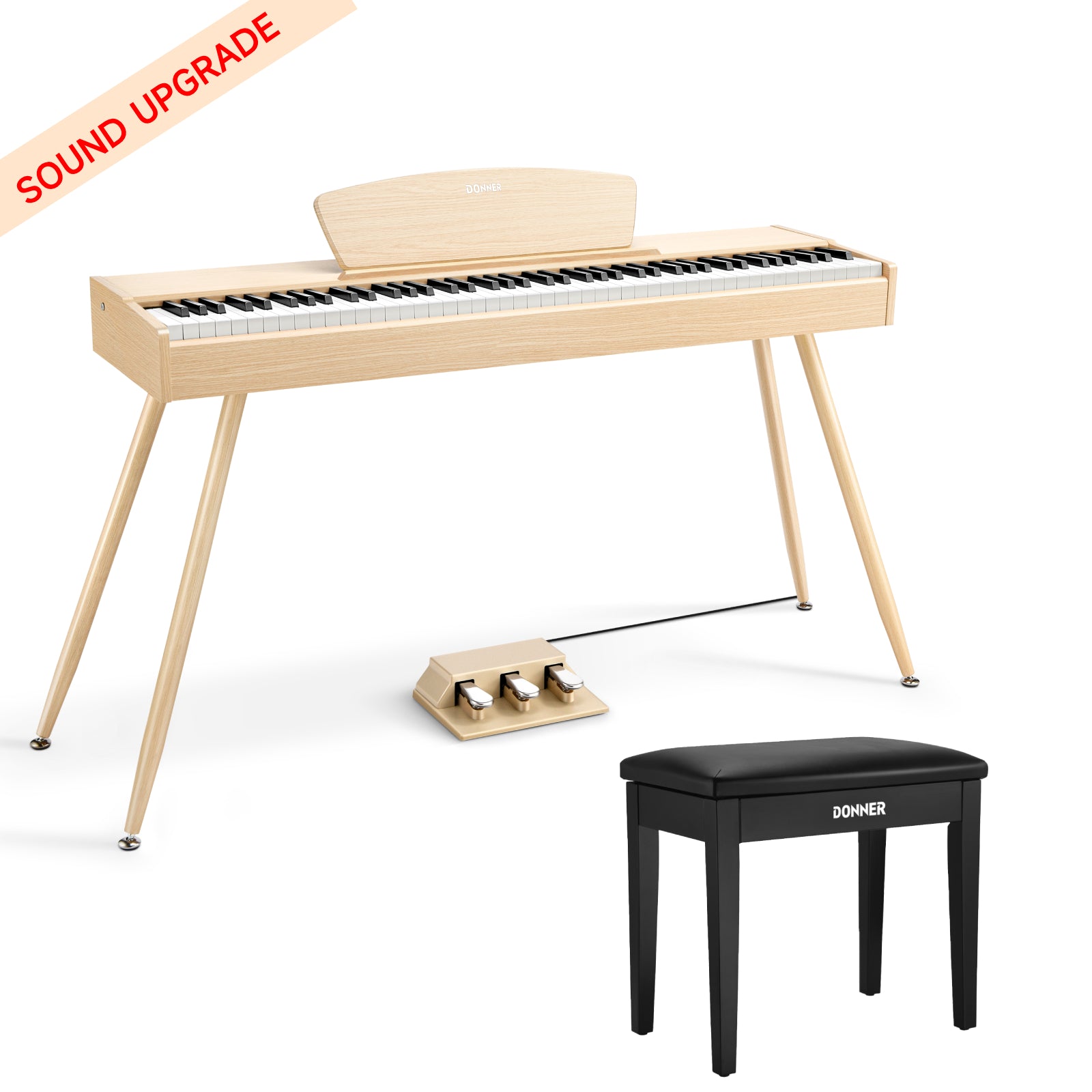 Donner DDP-80 Wooden Digital Piano