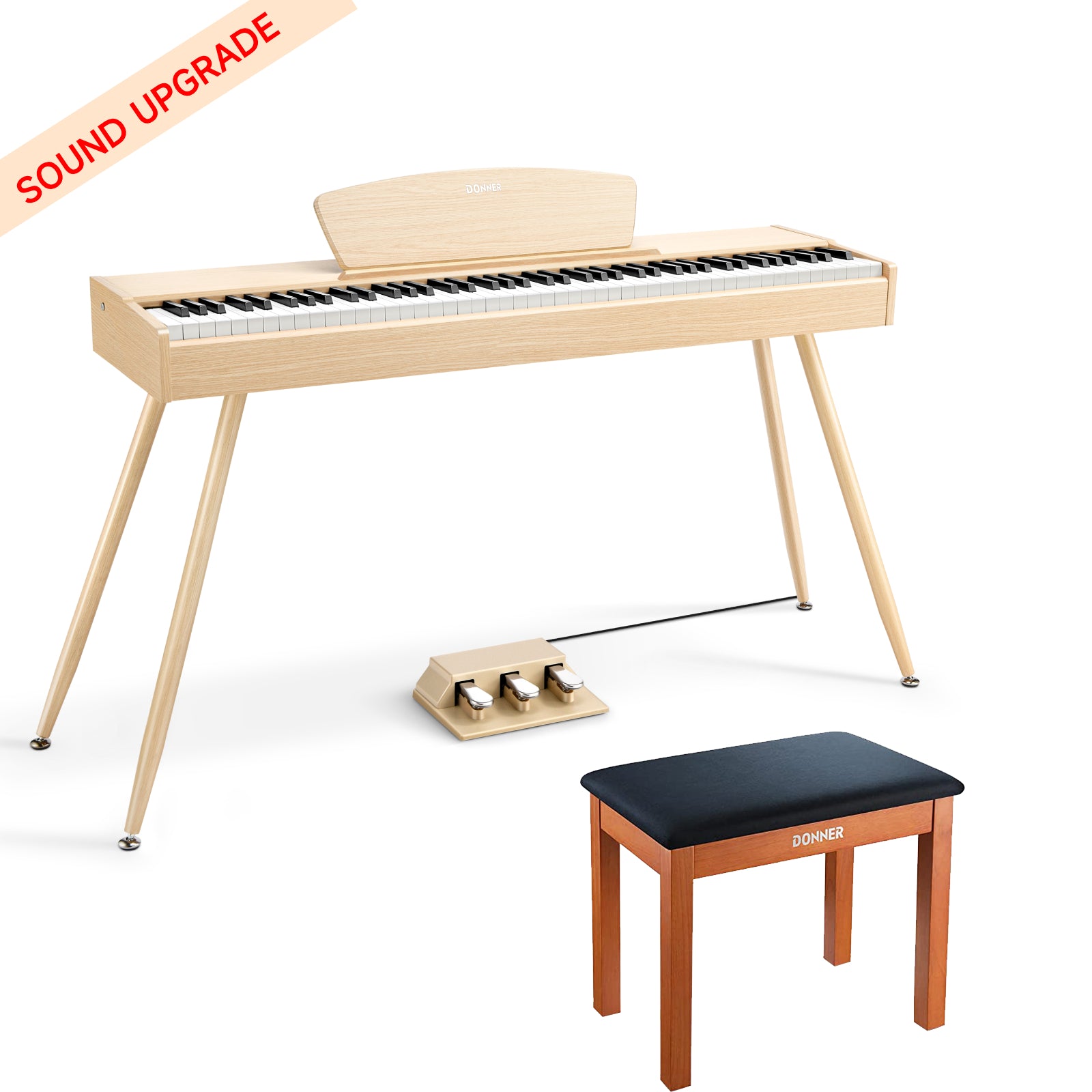 Donner DDP-80 Wooden Digital Piano