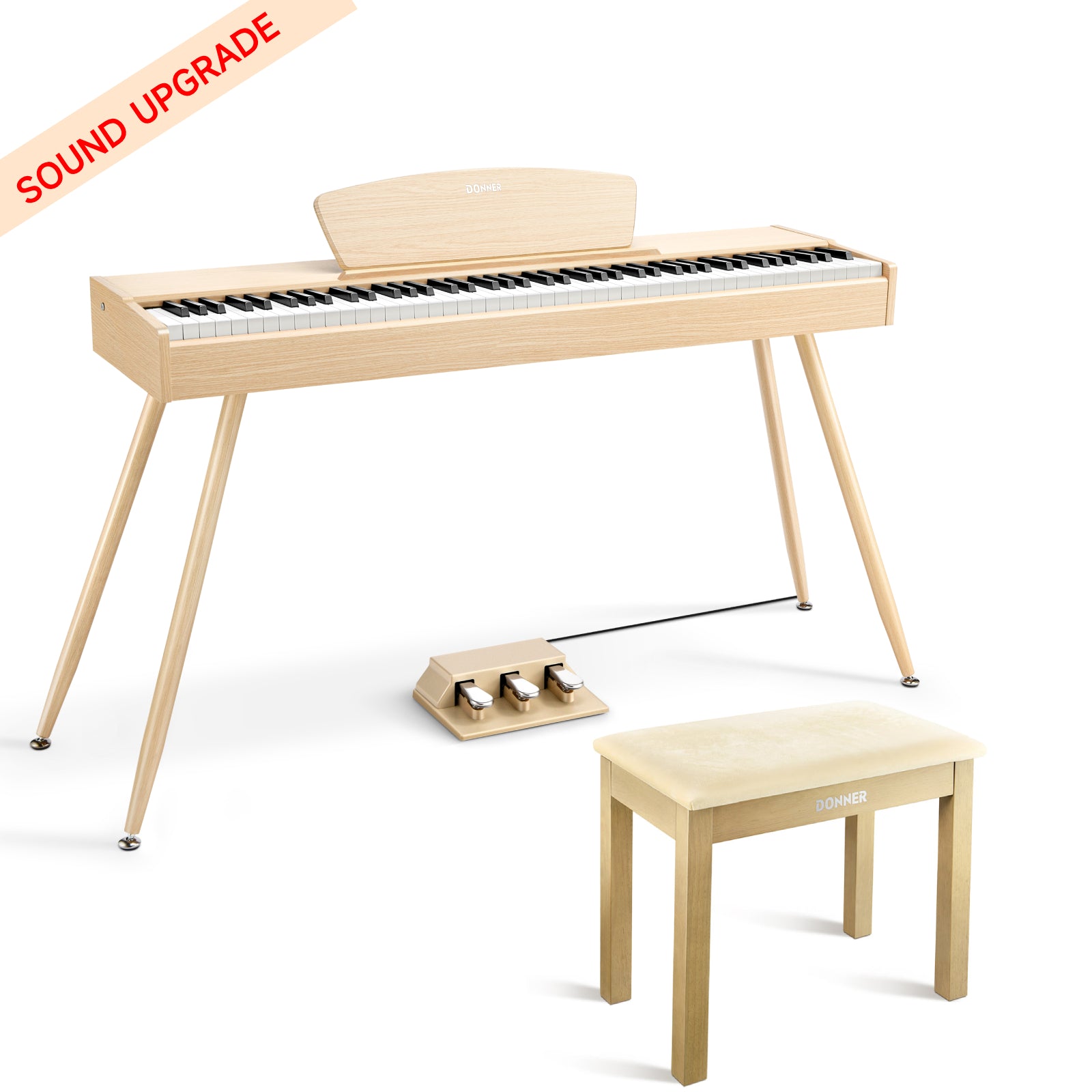Donner DDP-80 Wooden Digital Piano