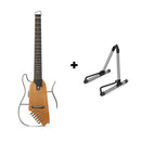 Donner HUSH-I Acoustic-Electric Guitar Kit for Travel Silent Practice-Maple Natural