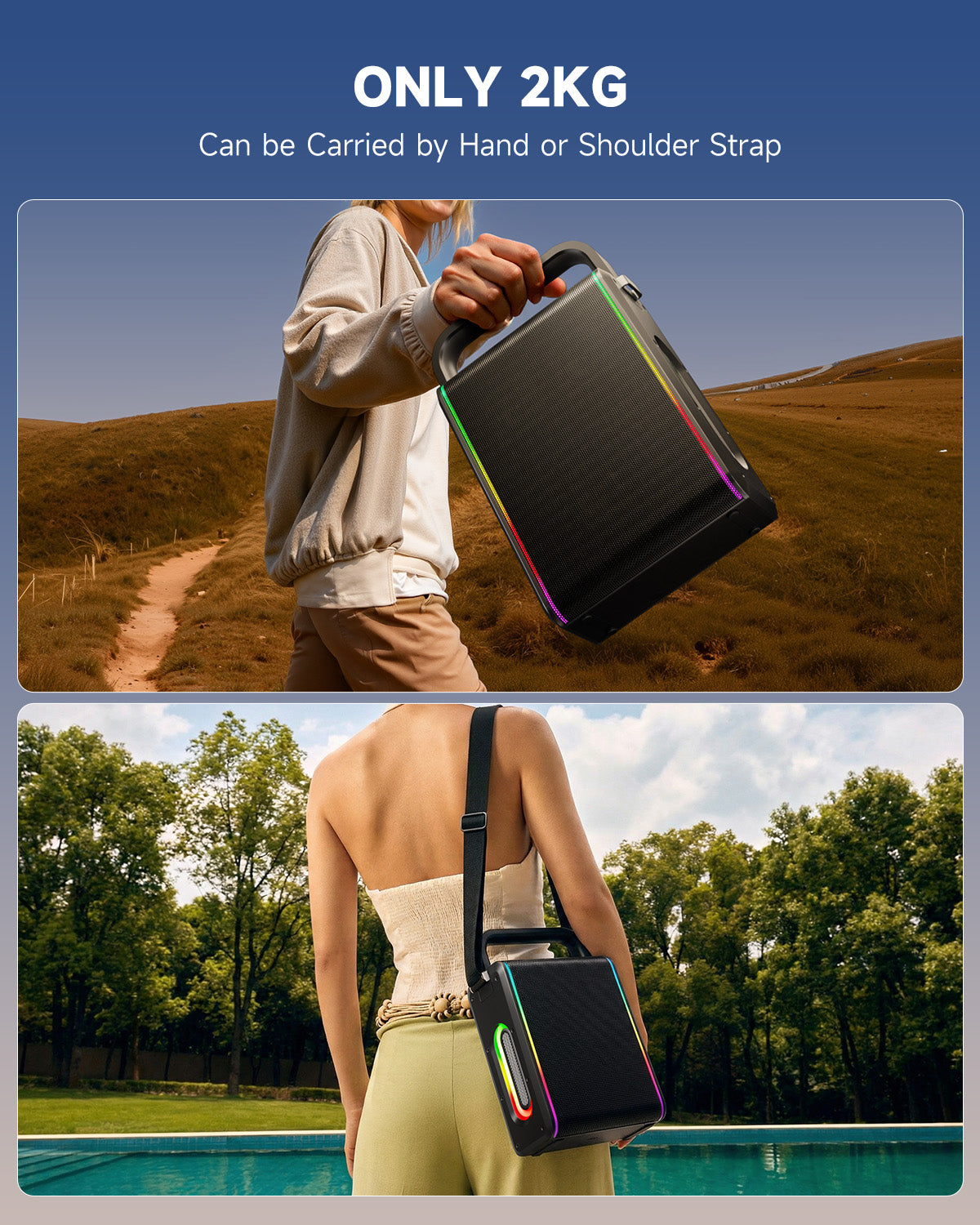 Moukey MPS5 portable karaoke speake