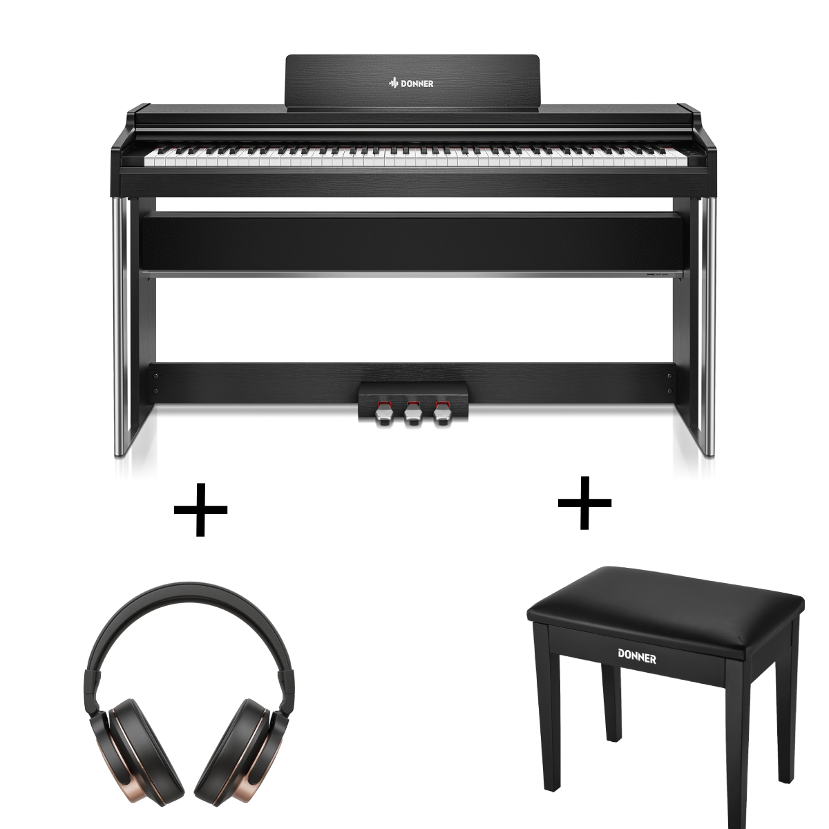 Donner DDP-200PRO Digital Piano with Touchscreen
