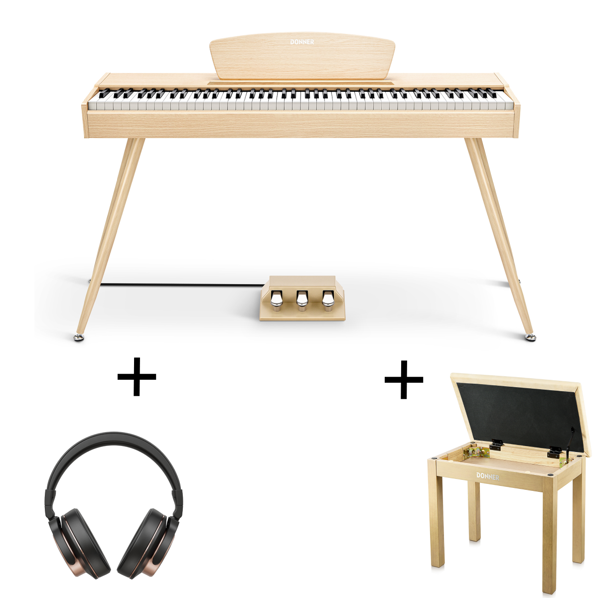 Donner DDP-80 Wooden Digital Piano