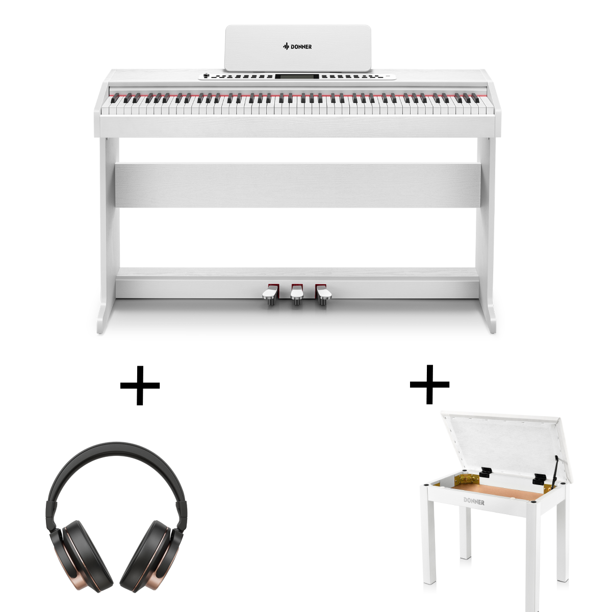 Donner DDP-95 Weighted Upright Digital Piano