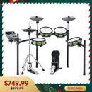 Donner DED-500 PRO Electronic Drum Set 5-Drum 3-Cymbal with Moving HiHat for Professional