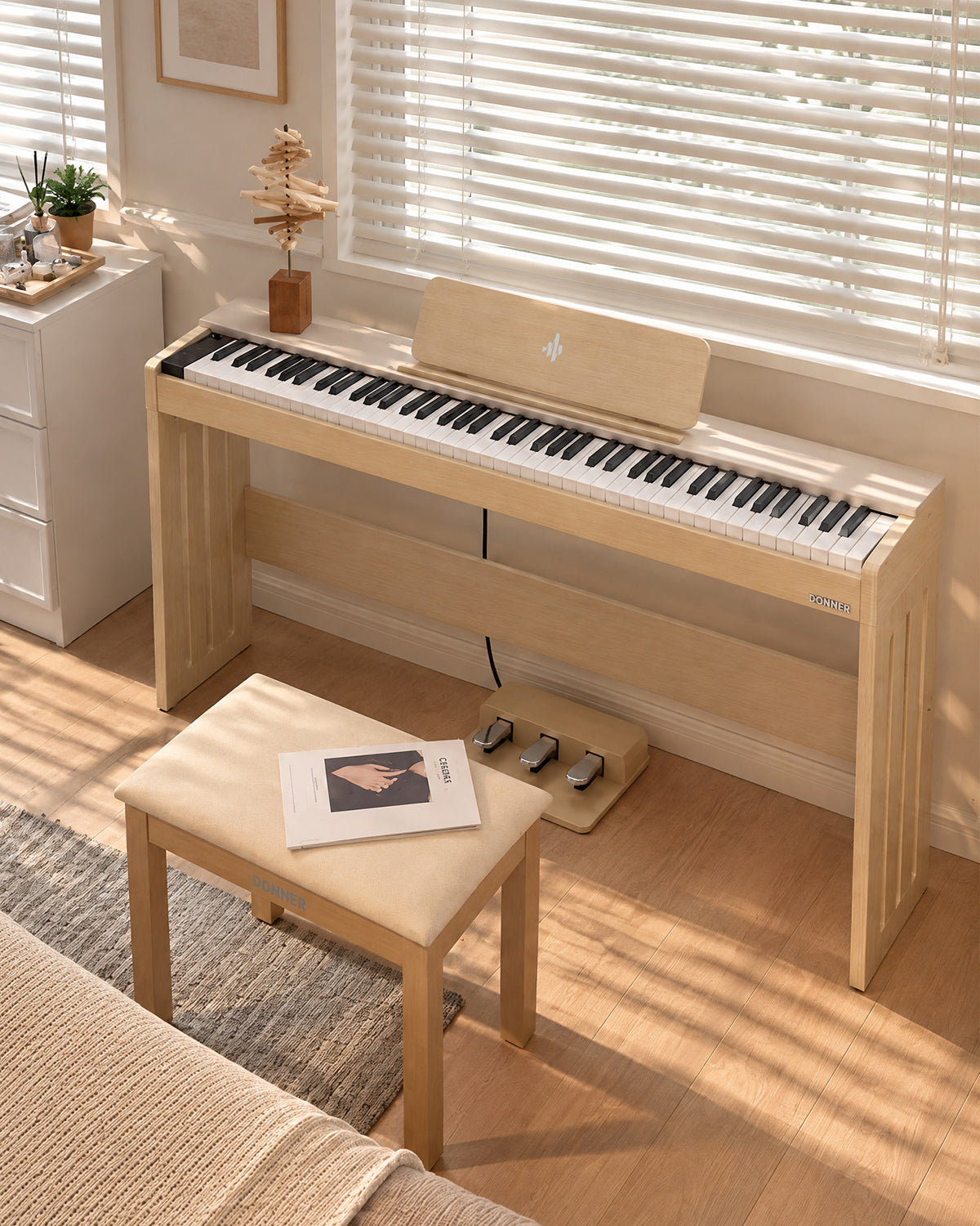 【Pre-sale】Donner OURA J100 88-key Home Digital Piano — Nov. 14 in Stock