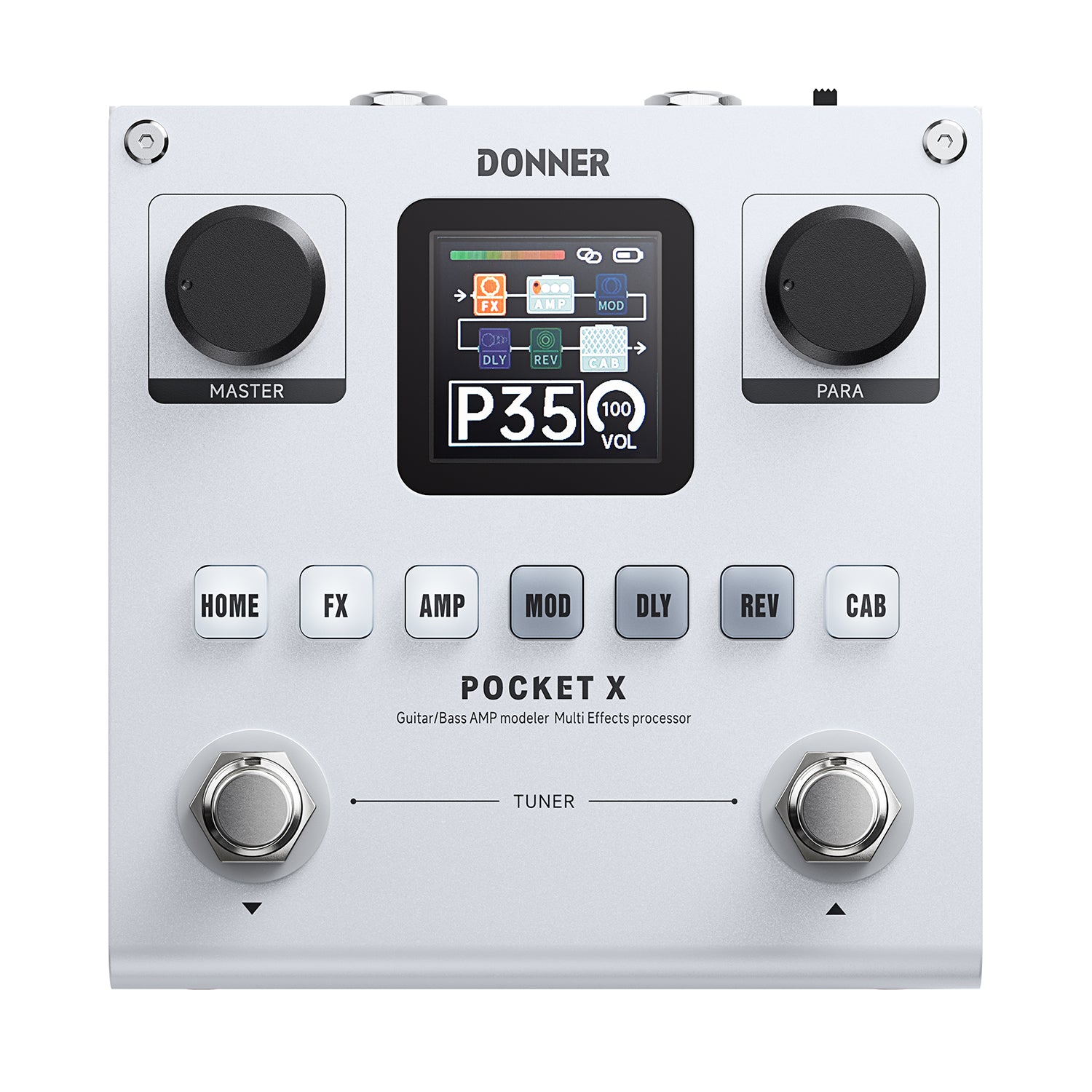 Donner Pocket X Multi Effects Guitar Pedal