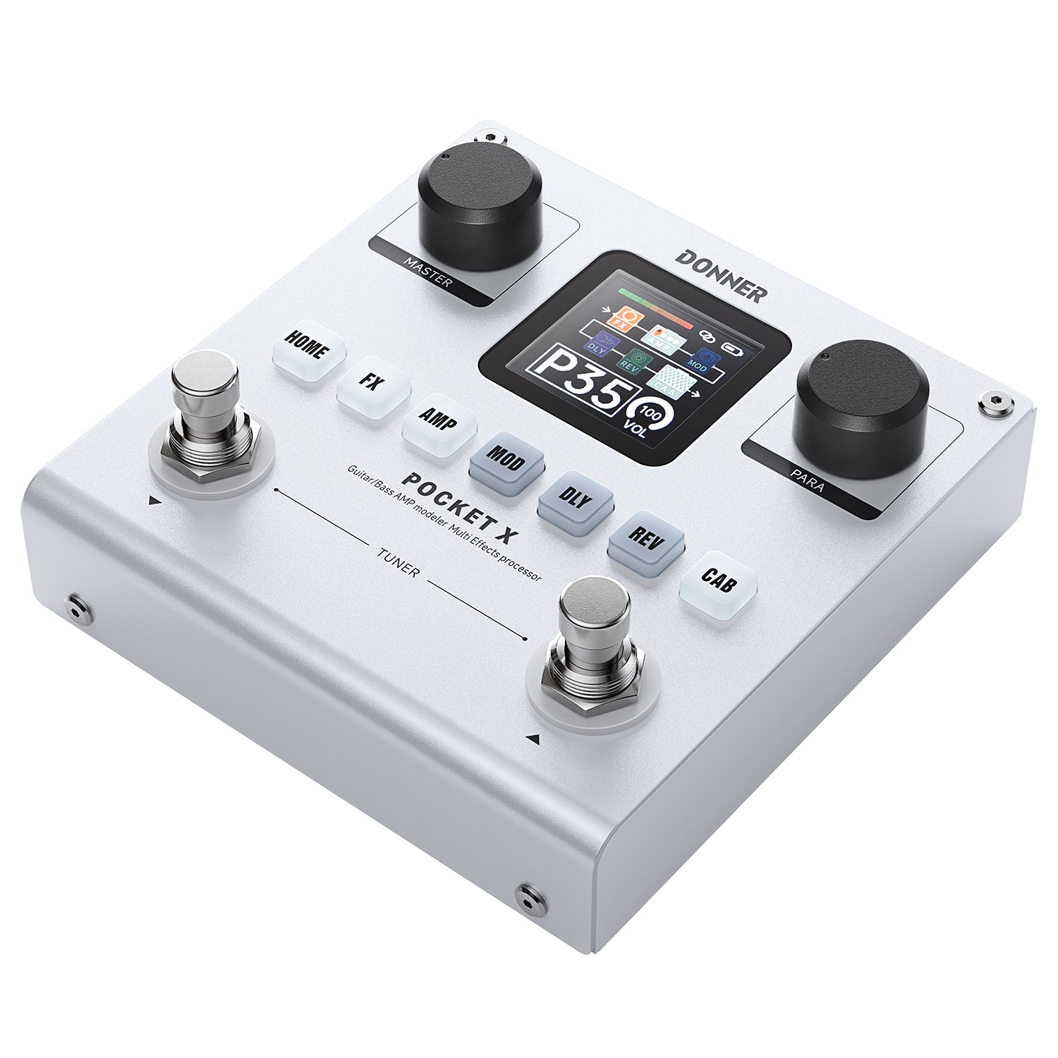 Donner Pocket X Multi Effects Guitar Pedal