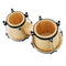 Eastar EBO-1 Bongo Drums 6 inch and 7 inch Wooden Finish for Kids/Adults/Beginners Wood Percussion Instrument with Bag/Tuning Wrench