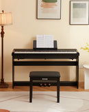 Donner DEP-10 88 Key Semi-Weighted Portable Digital Piano with Furniture Stand