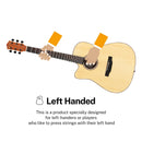 Donner DAG-1CL Cutaway 41-Inch Full-Size Acoustic Guitar Beginner Kit, Left Handed, Natural Finish