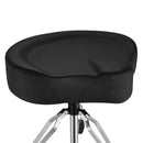 Donner Adjustable Drum Throne, Padded Stool Motorcycle Style Drum Chair for Music Show - Donnerdeal