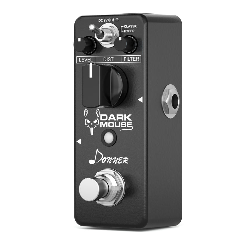 Donner Dark Mouse Distortion Guitar Effect Pedal - Donnerdeal