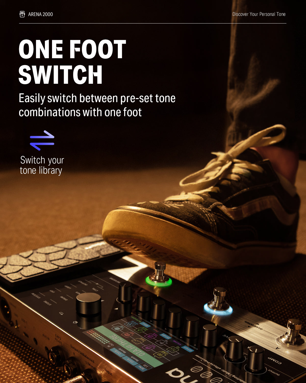 donner effects pedals review Donner Arena2000 Multi Effects Pedal Guitar Pedals with 278 Effects