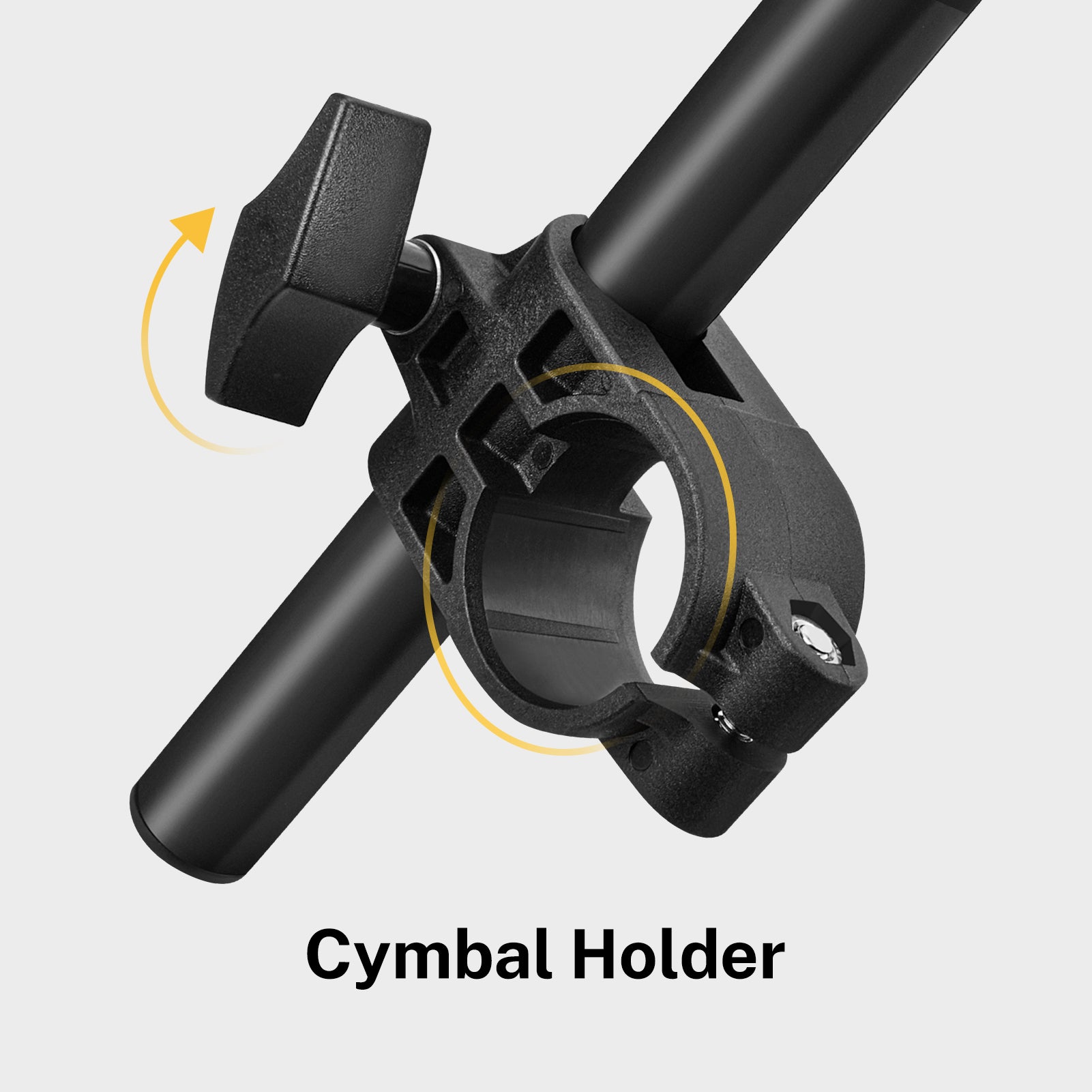 Donner DED-200 Expansion Cymbal Kit  with 12-Inch Cymbal and Rack Clamp - Donnerdeal