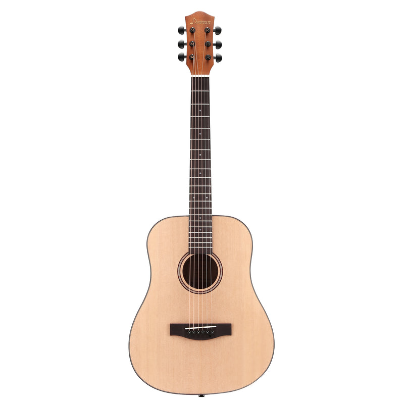 Donner DAG-1M 36-Inch 3/4 Size Acoustic  Guitar Beginner Kit, Natural Finish - Donnerdeal