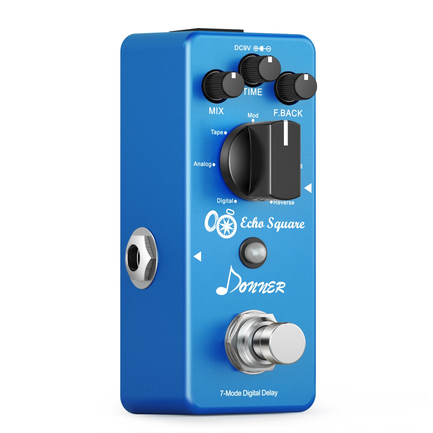 DONNER Echo Square 7モードデジタルディレイ Amazon.com: Donner Echo Square Delay Pedal - Digital 7-Modes
