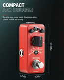 Donner Harmonic Square Octave Pedal with 7 Shift Types and 3 Tone Modes Toggles