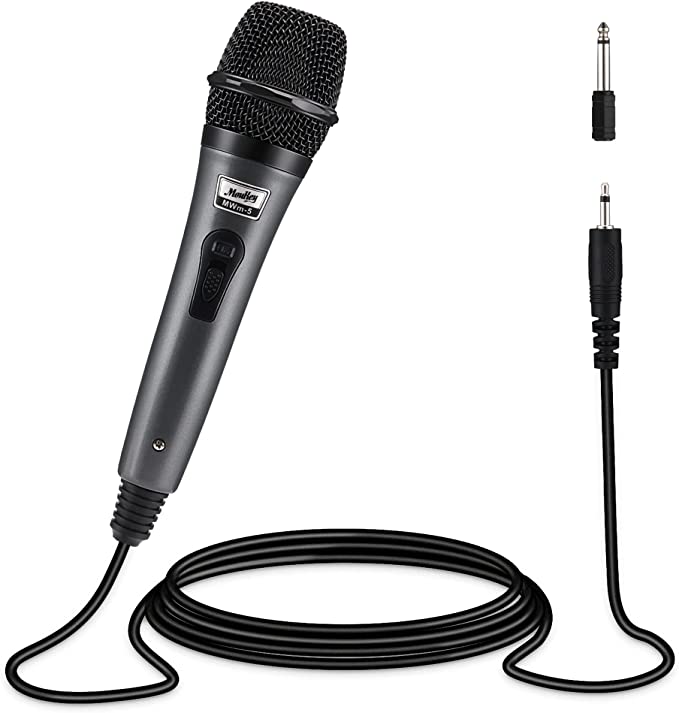 Moukey MWm-5 Gray Wired Microphone