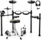 Donner Electric Drum Set, Electronic Drum Kit for Beginner with Kick Drum,180 Sounds, Quiet Mesh Drum Set with Drum Throne,Sticks Headphone,and 40 Melodics Lessons (DED-95, New Upgraded)