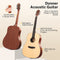 Donner DAG-1 41-Inch Full-Size Acoustic  Guitar Beginner Kit, Right Handed, Natural  Finish - Donner Musical instrument