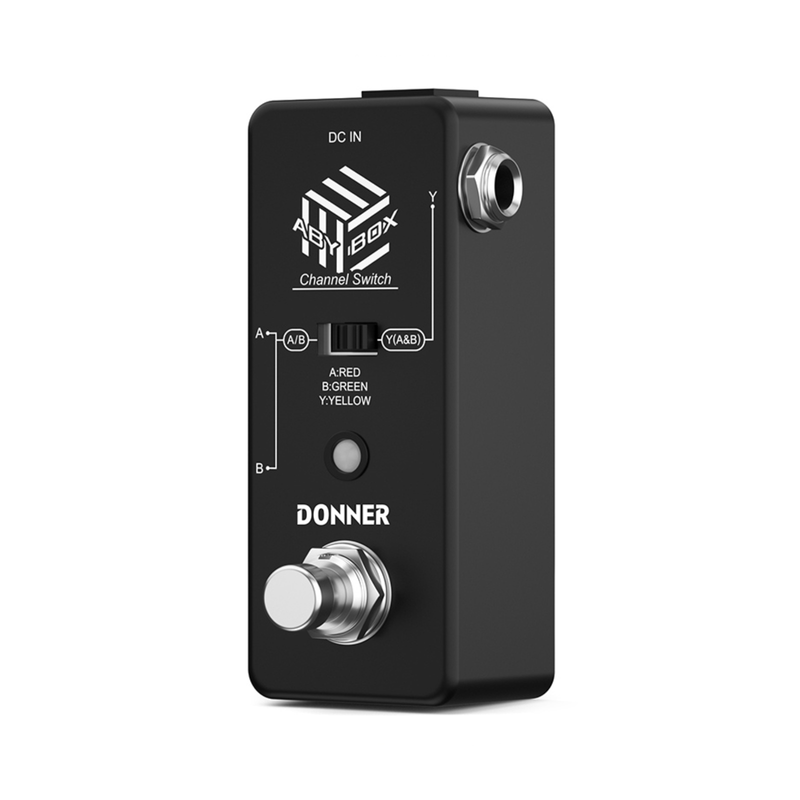 Donner ABY Box Comprehensive Channel Switch Guitar Effect Pedal Line Selector