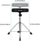 Donner Drum Throne Set, Padded Seat Height Adjustable Drum Stools, 5A Drumsticks Included, Multiple Iterations