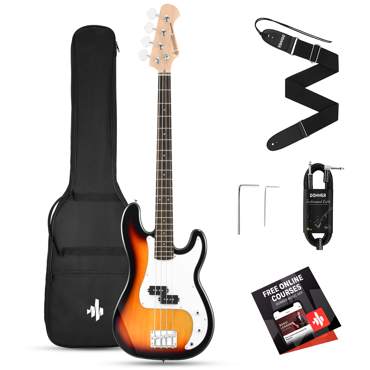Donner mooer 3点セット Amazon.com: Donner Solid Body Electric Guitar, 39 Inch Metal