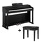 Donner DDP-100 88 Key Weighted Hammer Action Upright Digital Piano for Beginners Black/White