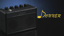 Donner DA-10 Mini Guitar Amp Small Electric Guitar Amplifier 5W Portable For Desktop Practice with a retro British tone DA-10